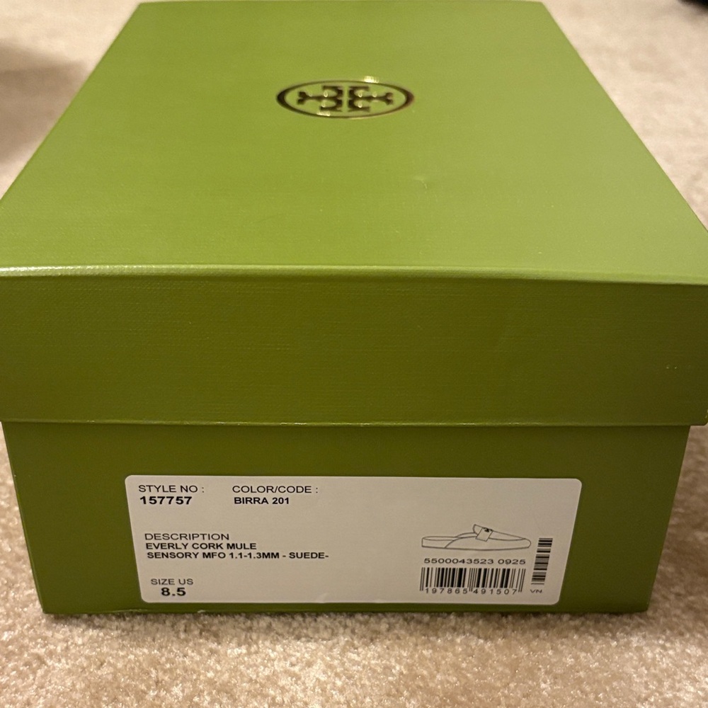 Tory Burch Everly Cork Mule - Picture 7 of 9